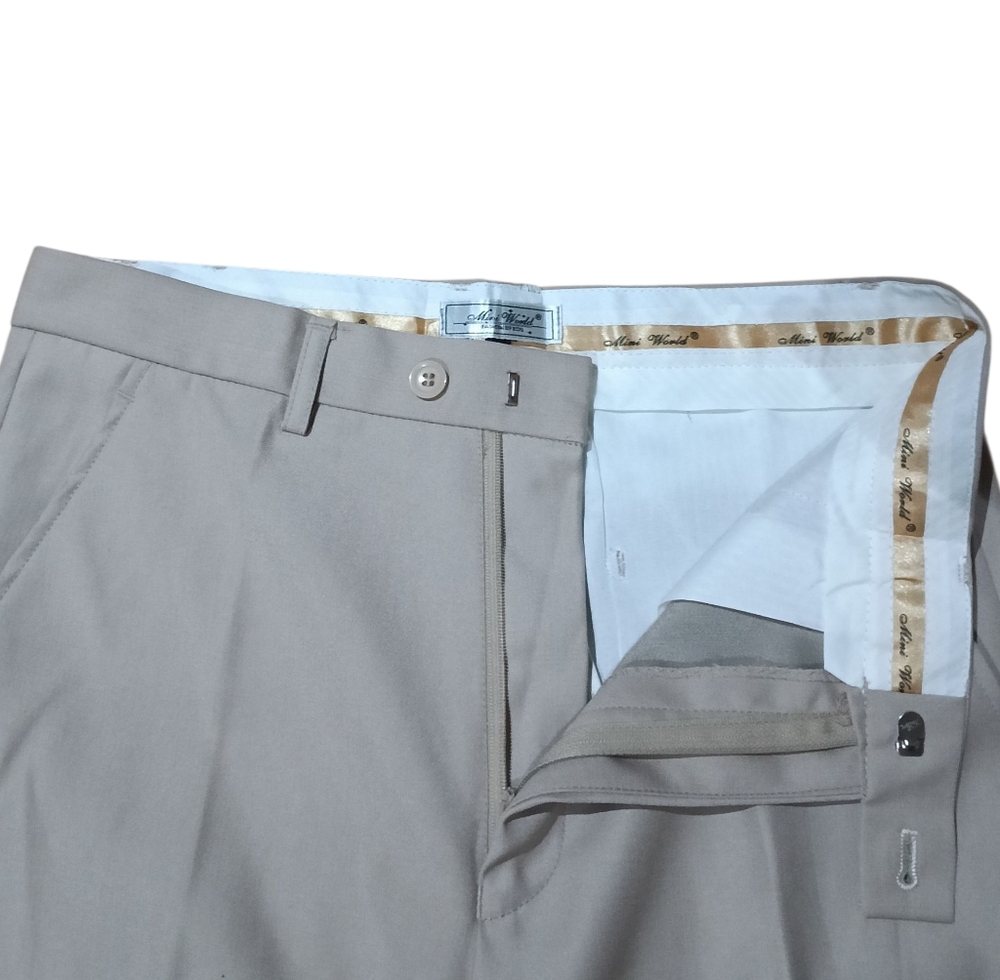 BNWT 5 Peice Tan Suit Including Garment Bag - Picture 13 of 15